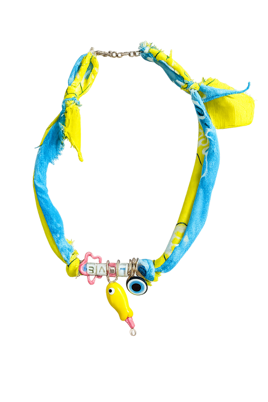 Turquoise et jaune